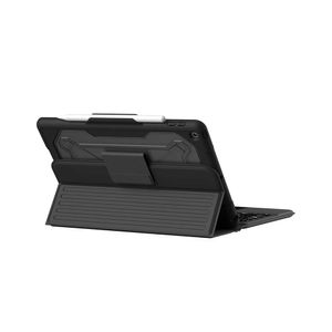 Teclado Para iPad 10.2 (7Th, 8Th Y 9Th Gen) Folio Rugged En Espanol En Negro